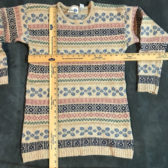 Vintage Paul Harris Design women's sweater 100% shetland wool Small - swtre026 - Picture 3 of 7